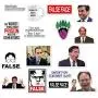 The Office Stickers Pack of 50 Stickers - The Office Stickers for Laptops, The Office Laptop Stickers, Funny Stickers for Laptops, Computers, Hydro Flasks (The Office-A)