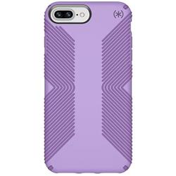 Speck Products Presidio Grip Case for iPhone 8 Plus (Also fits 7 Plus and 6S Plus/6 Plus), Aster Purple/Heliotrope Purple