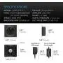 AC Infinity AIRPLATE S1, Quiet Cooling Fan System 4'' with Speed Control, for Home Theater AV Cabinets