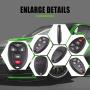 SCITOO Replacement for 2X5 Button Key Fob Keyless Entry Remote Fob Case for 04-16 Buick LaCrosse Chevrolet Malibu Pontiac G6 Series KOBGT04A