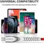 KINPS MFI Certified Lightning Cable 10FT, Upgrade iPhone Charger Cord Compatible with iPhone 12/11/XS Max/XS/XR/X/8 Plus/8/7 Plus/7/6S Plu/6Ss, iPad, (Red)