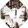 Document Camera for Teachers Laptop, 8MP USB Portable Scanner Office Classrooms Distance Learning with Real-time Projection Video Recording Versatility A4 Format, OCR Multi-Language Recognition,etc