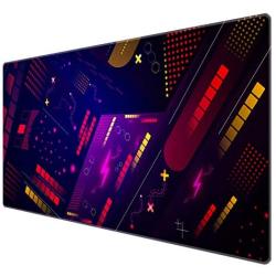 Benvo Extended Mouse Pad Large Gaming Mouse Pad- 35.4x15.7x0.12 inch Computer Keyboard Mouse Mat Non-Slip Mousepad Rubber Base and Stitched Edges for Game Players, Office, Study, Game Design