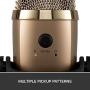 Blue Yeti Nano Premium USB Mic for Recording and Streaming - Cubano Gold