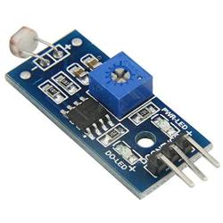 XLX 10PCS Photosensitive Sensor Module Digital Light Intensity Detection Photosensitive Resistor Module High Power High Efficiency Digital Measurement Electronic Practice DIY