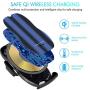 Wireless Car Charger, 10W Auto-Clamping Qi Fast Charging Car Mount Charger Air Vent Phone Holder for iPhone 12/12 Pro/SE/11/11 Pro/11 Pro Max/XS Max, Galaxy S20/S20 Plus/Note10, All Smartphone