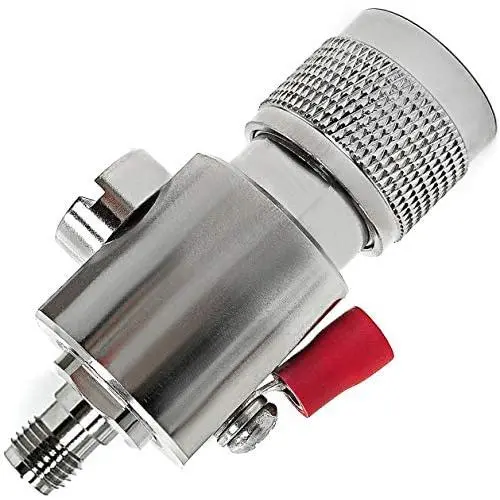N-Male to RP-SMA Female Adapter Width Surge Protector 0-6GHz WiFi Antenna Coaxial Cable RF Converter -Wireless Network Connector -Lightning Protection Arrestor -Coax Suppressor -Tupavco TP1602 N-Male to RP-SMA Female Adapter Width Surge Protector 0-6GHz WiFi Antenna Coaxial Cable RF Converter -Wireless Network Connector -Lightning Protection Arrestor -Coax Suppressor -Tupavco TP1602