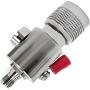 N-Male to RP-SMA Female Adapter Width Surge Protector 0-6GHz WiFi Antenna Coaxial Cable RF Converter -Wireless Network Connector -Lightning Protection Arrestor -Coax Suppressor -Tupavco TP1602