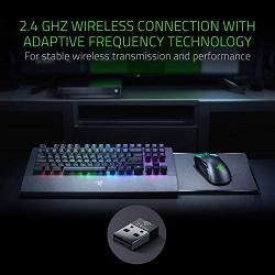 Razer Turret Wireless Mechanical Gaming Keyboard & Mouse Combo for PC, Xbox One, Xbox Series X & S: Chroma RGB/Dynamic Lighting - Retractable Magnetic Mouse Mat - 40hr Battery