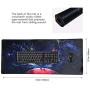 Extended Gaming Mouse Pad Custom Design Computer Gaming Mouse Mat with Smooth Surface XXL Large Size Desk Pad with Non-Slip Rubber Base Ideal for Keyboard, PC and Laptop (90X40 Little dogY11)