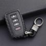 Royalfox(TM) 2/3/4 buttons soft silicone carbon fiber smart keyless remote Key Fob case Cover shell For Lexus RX IS CT GS NX ES RC RCF GSF es300 es330 es350 RC200 RC300 RC350 is300 is250 is350 (black)