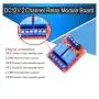 DaFuRui 4Pcs DC 12V 2 Channel Relay Module Board Shield with Optocoupler Support High/Low Level Trigger Compatible for Arduino