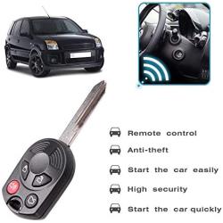 VOFONO Keyless Entry Remote Key Fob Fits for Ford Fusion/Edge/Escape/Expedition/Five Hundred/Flex/Freestyle/Mustang/Mercury/Taurus And Lincoln Navigator Replacement for P/N:OUC6000022, 164-R701