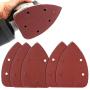 Coceca Mouse Detail Sander Sandpaper 50pcs Sanding Paper Assorted 35pcs 120Grits & 15pcs 240Grits Mouse Sandpaper