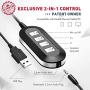 Mpow 071 USB Headset/ 3.5mm Computer Headset with Microphone Noise Cancelling, Lightweight PC Headset Wired Headphones, Business Headset for Skype, Webinar, Cell Phone, Call Center Mpow 071 USB Headset/ 3.5mm Computer Headset with Microphone Noise Cancelling, Lightweight PC Headset Wired Headphones, Business Headset for Skype, Webinar, Cell Phone, Call Center