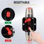 M1A2 Circuit Breaker Switch 150A Waterproof Fuse Inline Holder Resettable Fuse Manual Reset 12V-48V DC for Car Audio RV Home Marine Boat Truck