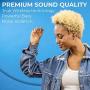 Raycon E25 Wireless Earbuds Bluetooth Headphones - Bluetooth 5.0 Bluetooth Earbuds Stereo Sound in-Ear Bluetooth Headset True Wireless Earbuds 24 Hours Playtime and Built-in Microphone (Rose Gold)