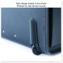 Bond Street, Ltd. 456110BLK Rolling Computer/Catalog Case, Koskin, 19 x 9 x 15-1/2 Inches, Black