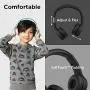 LilGadgets Kids Premium Volume Limited Wired Headphones with SharePort (Children, Toddlers) - Black