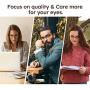 IOOI Blue Light Blocking Reading Glasses for Men & Women
