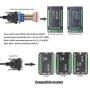 UCONTRO NVMPG CNC 6 Axis MPG Manual Pulse Generator 2.2 TFT Screen 5V DC with Handwheel & LCD RJ45 Serial Communication Protocol (MPG with Serial Port)