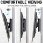 Mounting Dream TV Mount for Most 42-70 inch Flat Screen TVs Up to 100 lbs, Full Motion TV Wall Mount with Swivel Articulating 6 Arms, TV Wall Mounts Fit 12-16” Wood Studs, Max VESA 600x400mm