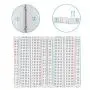 Breadboard Solderless Prototype PCB Board – ALLUS BB-2001 (15pcs) 400 Pin with 4 Power Rails and Double Sided Tape for Raspberry Pi and Arduino