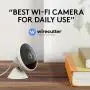 Logitech Circle 2 Indoor/Outdoor Wired Home Security Camera Works with Alexa, HomeKit and Google, with Easy Setup, 1080p HD, 180° Wide-Angle, Night Vision, 2-Way Talk, Alerts, Free 24-Hours Storage
