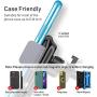 Wireless Car Charger, CTYBB Qi Auto-Clamping Air Vent Dashboard Car Phone Holder & QC3.0 Car Charger, 10W Compatible for Galaxy S10.