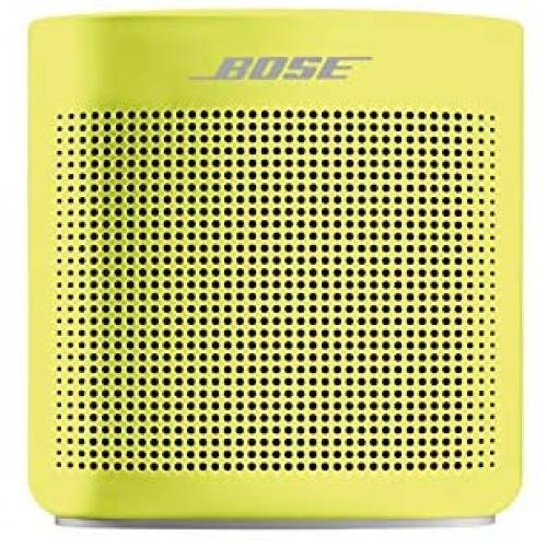 Bose SoundLink Color II: Portable Bluetooth, Wireless Speaker with Microphone- Citron