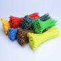 SYD CHEN 4'' Inch Yellow Zip Ties (1000 Pieces), 18lb Strength, Nylon Cable Wire Ties