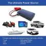 HALO Bolt Portable Car Jump Starter 57720 MWH Car Battery Jump Starter with 2 USB Ports To Charge Devices, Portable Car Charger - Black Graphite, 123225 HALO Bolt Portable Car Jump Starter 57720 MWH Car Battery Jump Starter with 2 USB Ports To Charge Devices, Portable Car Charger - Black Graphite, 123225