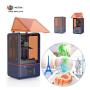 WEISTEK LCD 3D Printer with Parallel Matrix 405nm Light, 5.5inch 2K Screen, Z-axis Dual Linear Rail & Off-line Print 4.72in(L) x 2.36in(W) x 6.10in(H) Printing Size