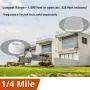 YoLink Motion Sensor, 1/4 Mile Worlds Longest Range Smart Home Indoor Wireless Motion Detector Sensor Compatible with Alexa IFTTT, Movement Detector App Alerts Remote Monitor - YoLink Hub Required
