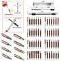 GANGZHIBAO 90pcs Electronics Repair Tool Kit Professional, Precision Screwdriver Set Magnetic for Fix Open Pry Cell Phone, Apple iPhone, Computer, PC, Laptop, Tablet, iPad, Mac book with Portable Bag