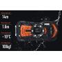 Ricoh RICOH WG-70 Black Waterproof Digital Camera 16MP High Resolution Images Waterproof 14m Shockproof 1.6m Underwater Photography 6-LED Ring Light Digital Microscope Mode Tough Body Design.