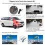 PARKVISION Wired Backup Camera Kit,AHD 720P reversing backup camera with 5IPS Screen monitor visable from every angle,IP68 Waterproof Night Vision rear front view camera for Pickups,Trucks,RVs,Vans.