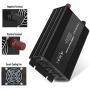 MoKo Power Inverter 1000 Watt Continuous/2000 Watt Peak, DC 12V to 110V AC Car Power Inverter with 3 AC Outlets,LED Indicator,Built-in Cooling Fan,4 Fuses(30A) - Black