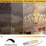 12 Pack Dimmable E12 LED Candelabra Bulb, 40 Watt Equivalent B11 LED Chandelier Light Bulbs, Warm White 2700K, 350 Lumens, Candelabra Base, Home Decorative