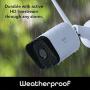 Geeni Hawk 3 HD 1080p Outdoor Security Camera, IP66 Weatherproof WiFi Surveillance with Night Vision and Motion Detection, Compatible with Alexa and Google Assistant, No Hub Required