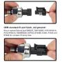 7.3 ICP Sensor with Pigtail Connector, Compatible with 1997-2003 Ford 7.3L Diesel Engines Powerstroke, Injection Control Pressure Sensor