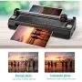 Goplus Laminator Machine, A4 Thermal Laminating Machine with 25 Pouches, Paper Trimmer, Corner Rounder, 9 Inches Personal Laminator for Home School Office, Small Hot Cold Lamination Machine