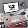 Multipurpose Office Desk Pad and Computer Desk Mat - Waterproof Office Desk Mat and Desk Blotter Pad - Home Office Accessories (Large (35.5'' x 17.5'') (Barnwood Brown)