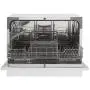 Danby DDW621WDB Countertop Dishwasher with 6 Place Settings, 6 Wash Cycles and Silverware Basket, Energy Star-Rated with Low Water Consumption and Quiet Operation