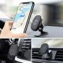 [2 Pack] Cell Phone Holder for Car FLOVEME Magnetic Phone Mount Hands Free for Car Dashboard Compatible with iPhone 12 11 Pro Max Galaxy S21 Note 20