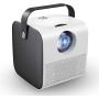 Laiduoao 500 ANSI Lumen Portable Projector, Black, 1080p Image, Video Projector, 30 to 180 Inch Image TV Projector, Movie Projector, Home Entertainment