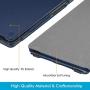 Fintie Keyboard Case for Samsung Galaxy Tab S6 10.5'' 2019 (Model SM-T860/T865/T867), [Patented S Pen Slot Design] Folio Stand Cover with Removable Wireless Bluetooth Keyboard, Navy