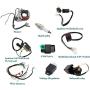 Complete Electrics Stator Coil CDI Wiring Harness Set for 4 Stroke ATV KLX 50cc 70cc 110cc 125cc Motorcycle