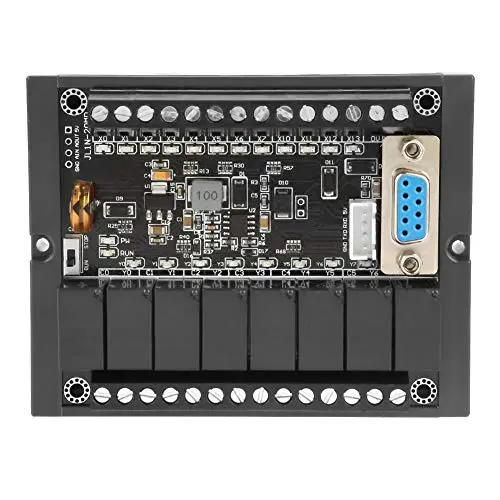 Relay Module, PLC Industrial Control Board FX1N-20MR Programmable Delay Modules with Shell