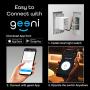 Geeni TAP Smart Light Switch, White, 1 Switch - No Hub Required - Requires Neutral Wire - Smart Light Switch Works with Amazon Alexa, Google Assistant &, Requires 2.4 GHz Wi-Fi